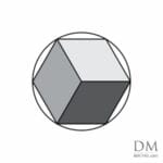 Hexagon inside Circle design 10