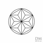 Hexagon inside Circle design 11