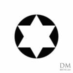 Hexagon inside Circle design 12