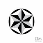 Hexagon inside Circle design 13