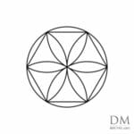 Hexagon inside Circle design 16