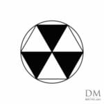 Hexagon inside Circle design 4