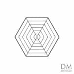 Hexagon inside Hexagon design 3