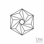 Hexagon inside Hexagon design 38