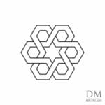 Hexagon inside Hexagon design 40