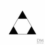 Hexagon inside Triangle design 2
