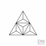 Hexagon inside Triangle design 9