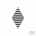 Horizontal Lines in a Triangle design 3