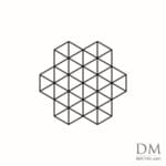 Lines inside Hexagon design 19