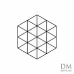 Lines inside Hexagon design 26