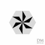 Lines inside Hexagon design 37