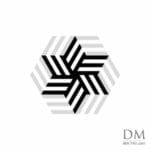 Lines inside Hexagon design 39