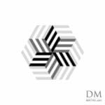 Lines inside Hexagon design 41