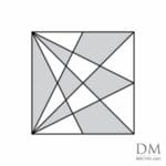 Lines inside Square design 2