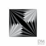 Lines inside Square design 6