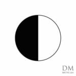 One half of a Circle