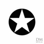 Pentagon inside Circle design 4