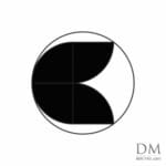 Quarter circle inside Circle design 2