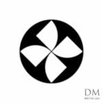 Quarter circle inside Circle design 5