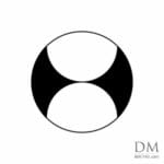 Semicircle inside Circle design 12