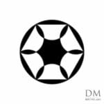 Semicircle inside Circle design 18