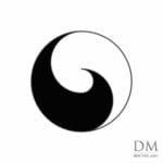 Semicircle inside Circle design 25