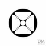 Semicircle inside Circle design 6