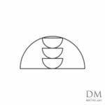 Semicircle inside Semicircle design 28