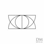 Semicircle inside Semicircle design 3