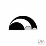 Semicircle inside Semicircle design 32