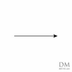 Single arrow line