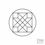 Square inside Circle design 22