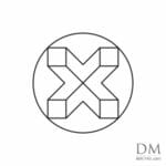 Square inside Circle design 24