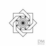 Square inside Square design 27