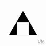 Square inside Triangle design 2