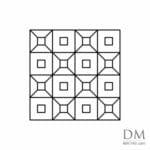 Square pattern design 1