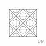 Square pattern design 3