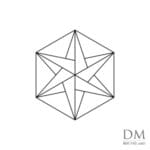 Triangle inside Hexagon design 15