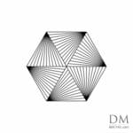 Triangle inside Hexagon design 17