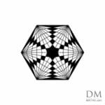 Triangle inside Hexagon design 20