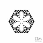 Triangle inside Hexagon design 22