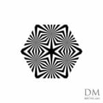 Triangle inside Hexagon design 27